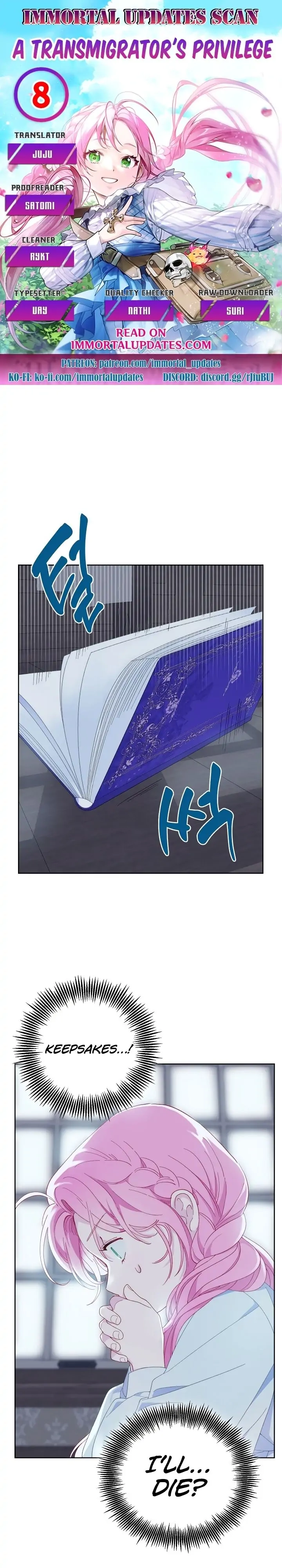 Read A Transmigrator's Privilege Manga Online