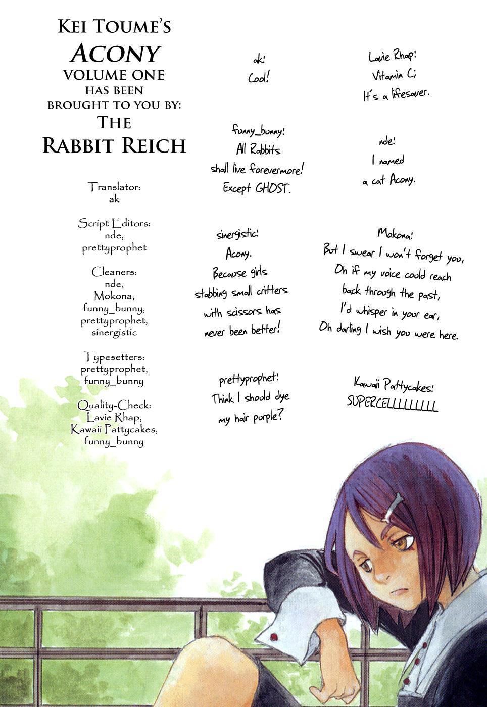 Read Acony Manga Online