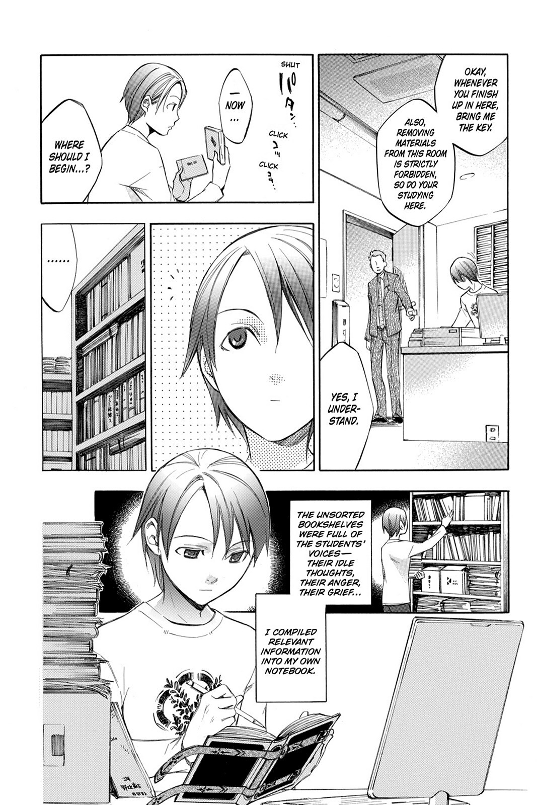 Read Aphorism Manga Online