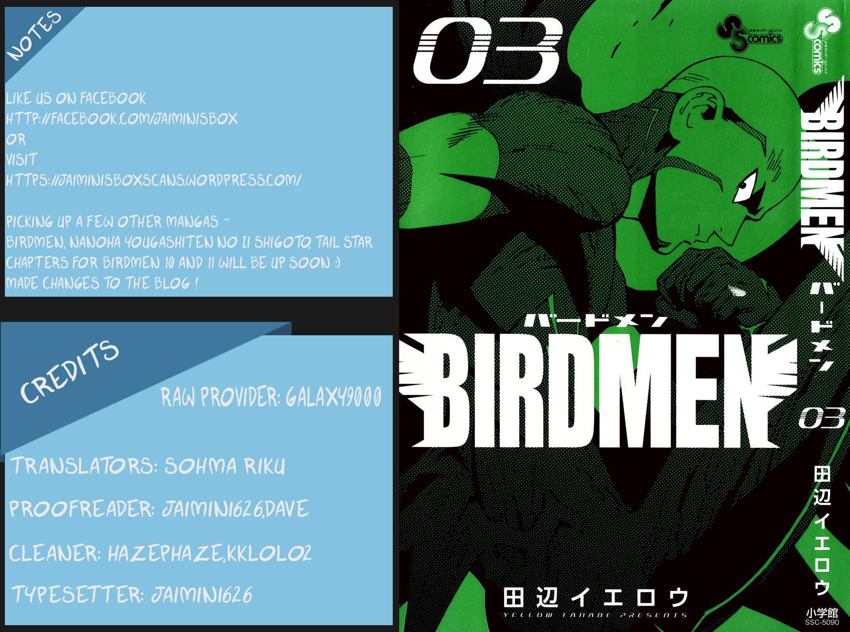 Read Birdmen Manga Online