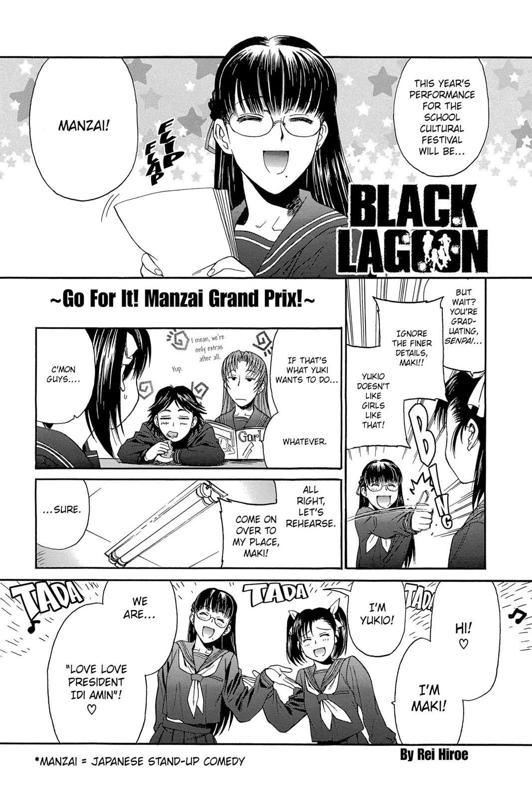 Read Black Lagoon Manga Online