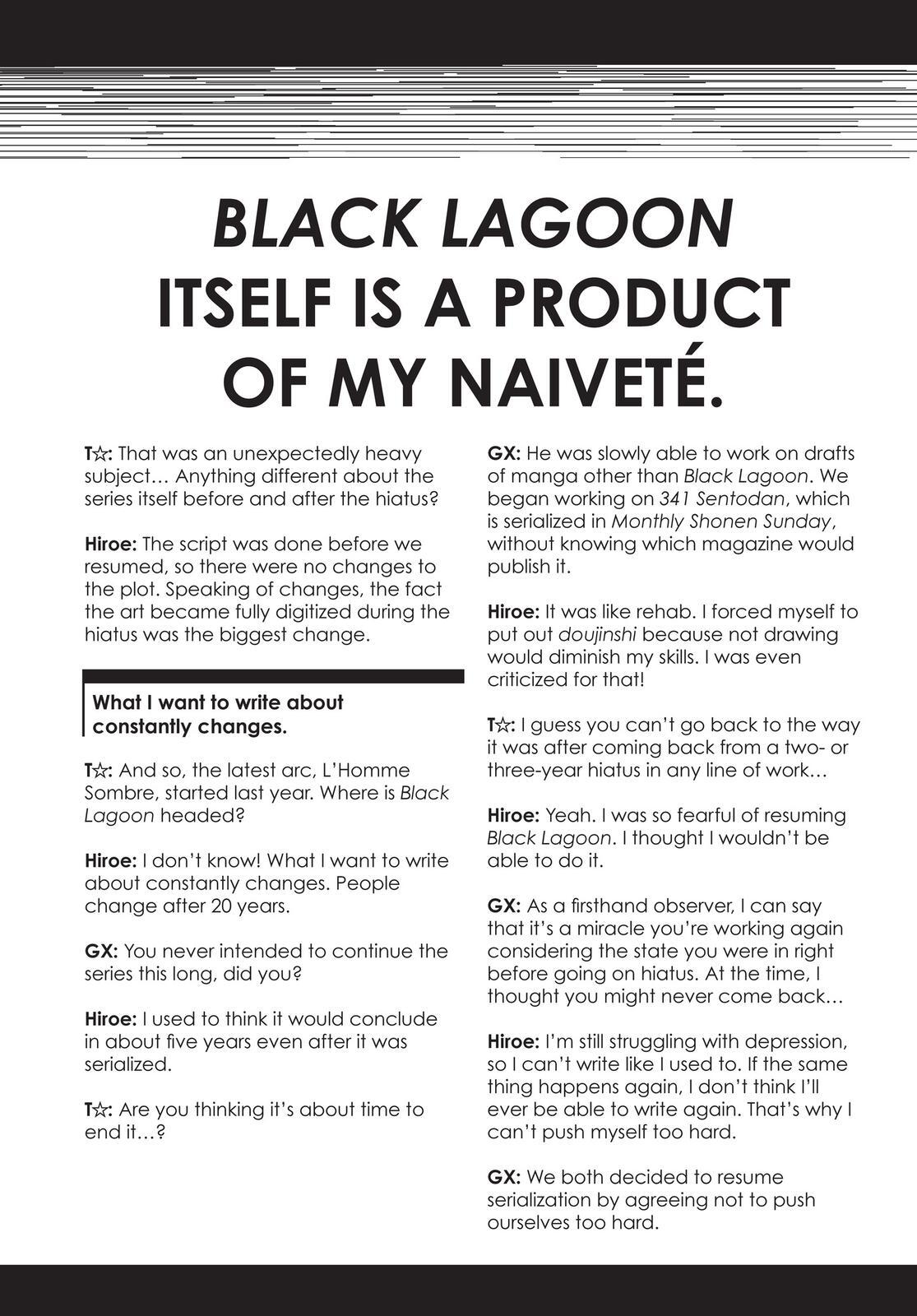 Read Black Lagoon Manga Online