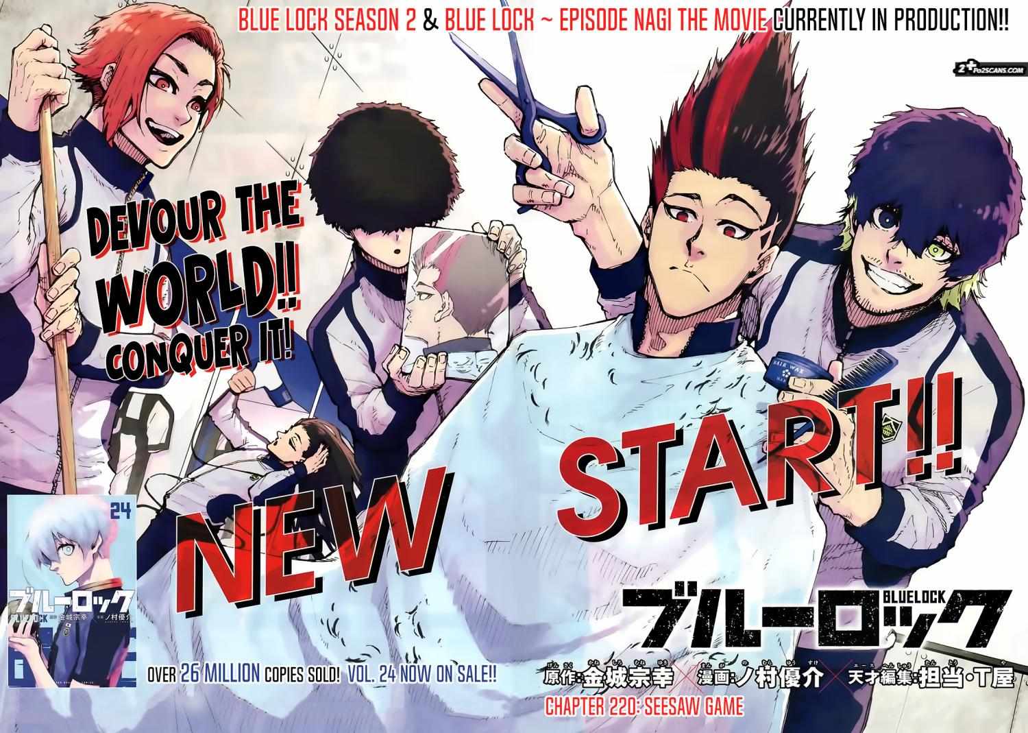Read Blue Lock Manga Online
