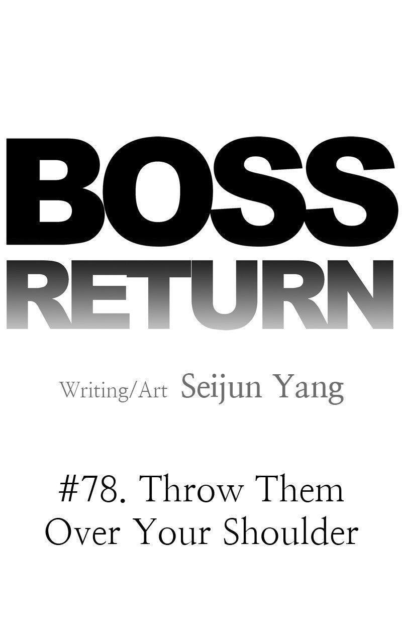Read Boss Return Manga Online