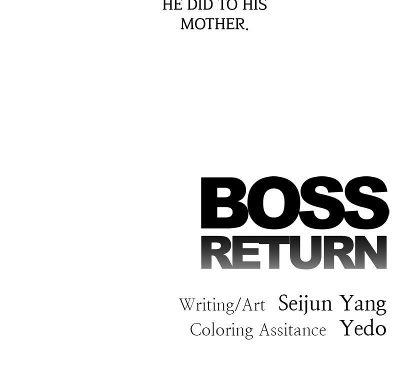 Read Boss Return Manga Online
