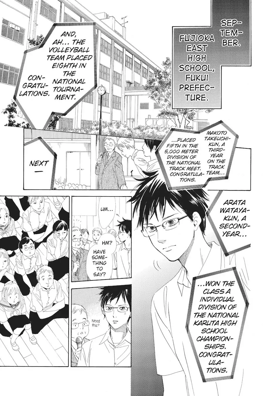Read Chihayafuru Manga Online