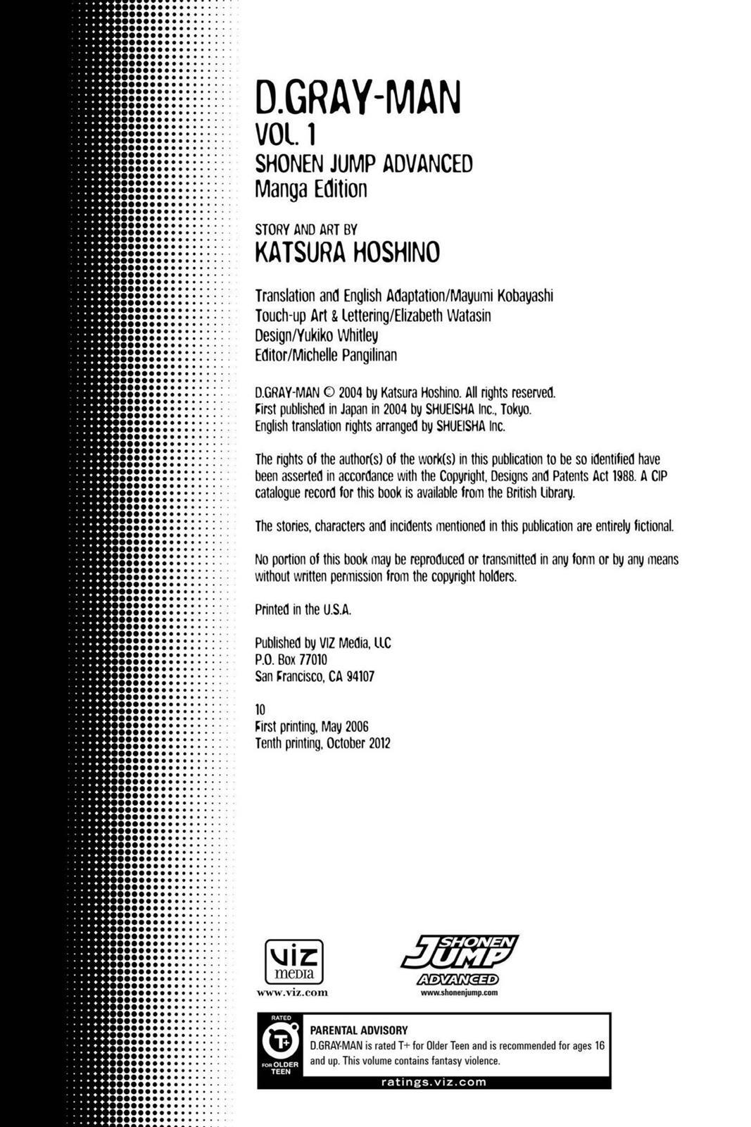Read D.Gray-man Manga Online