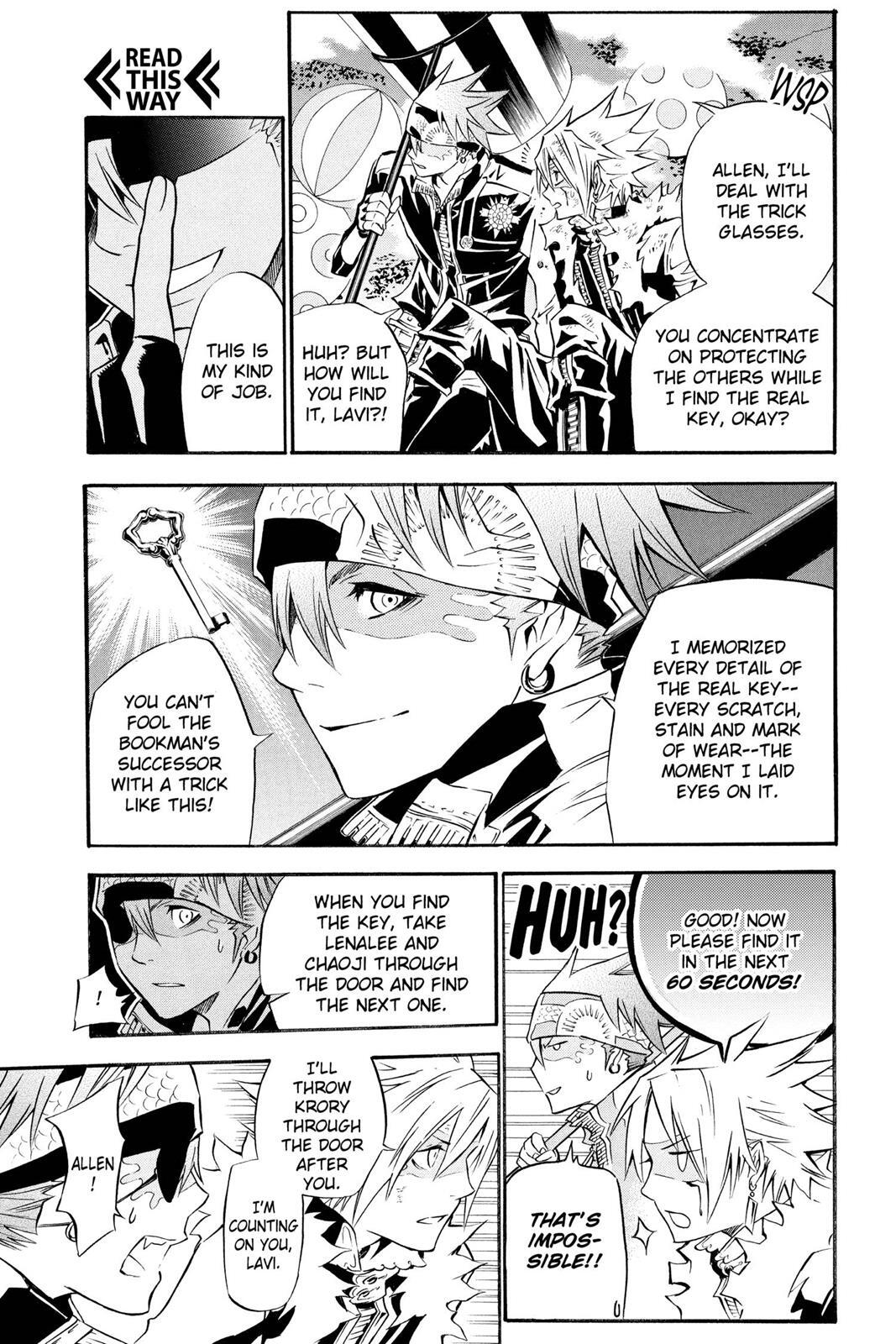 Read D.Gray-man Manga Online