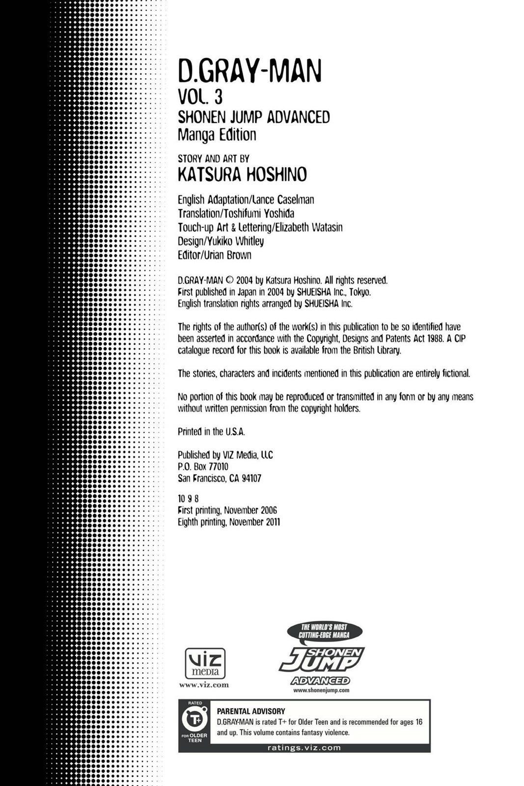 Read D.Gray-man Manga Online