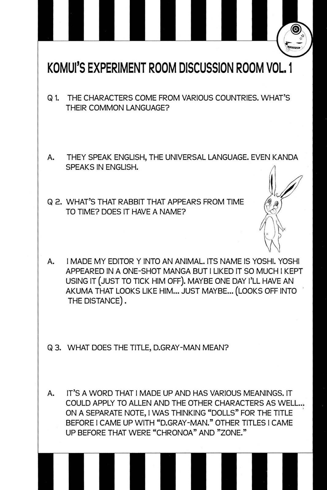 Read D.Gray-man Manga Online