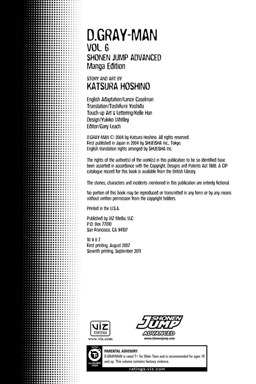 Read D.Gray-man Manga Online