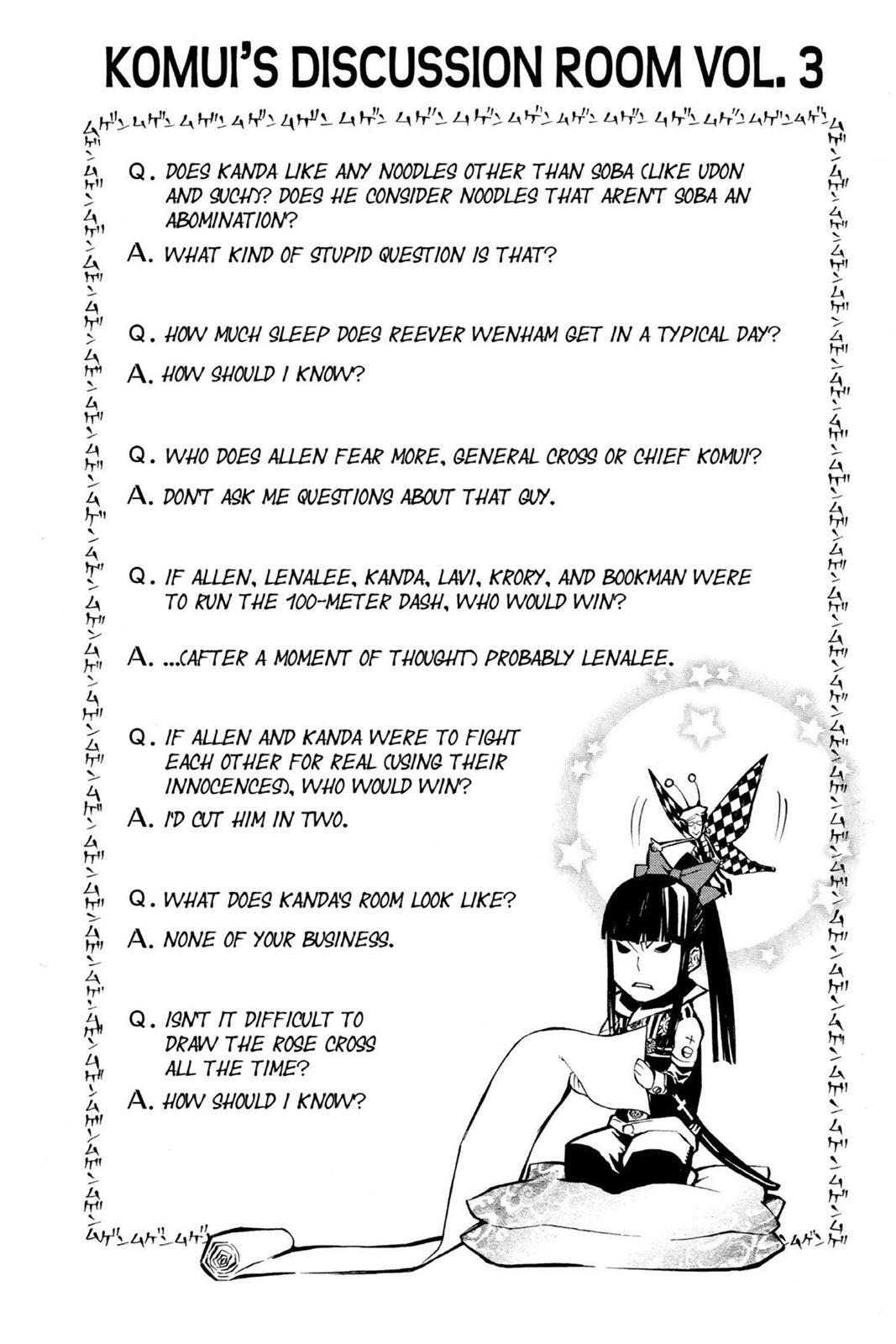 Read D.Gray-man Manga Online