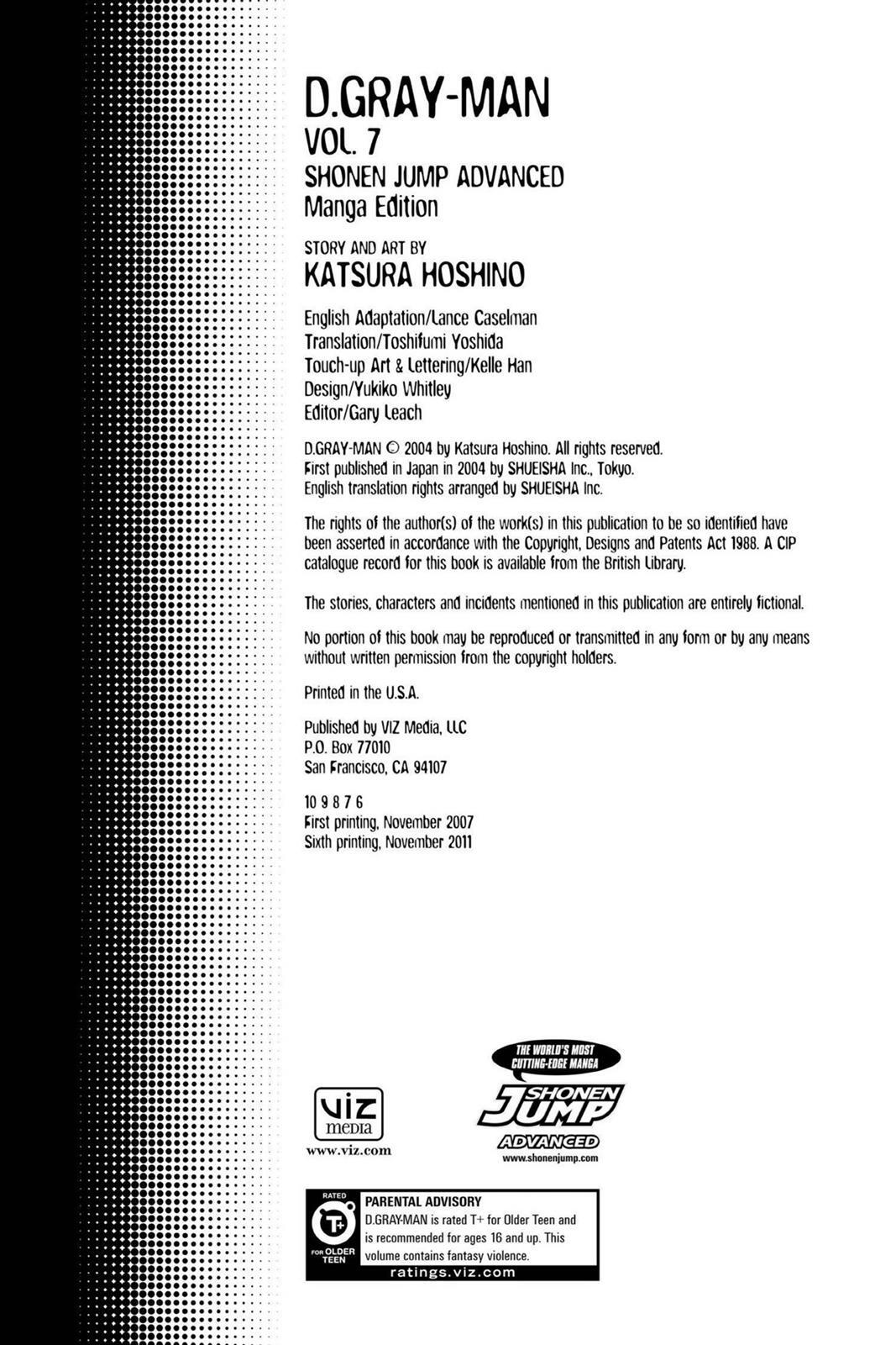 Read D.Gray-man Manga Online