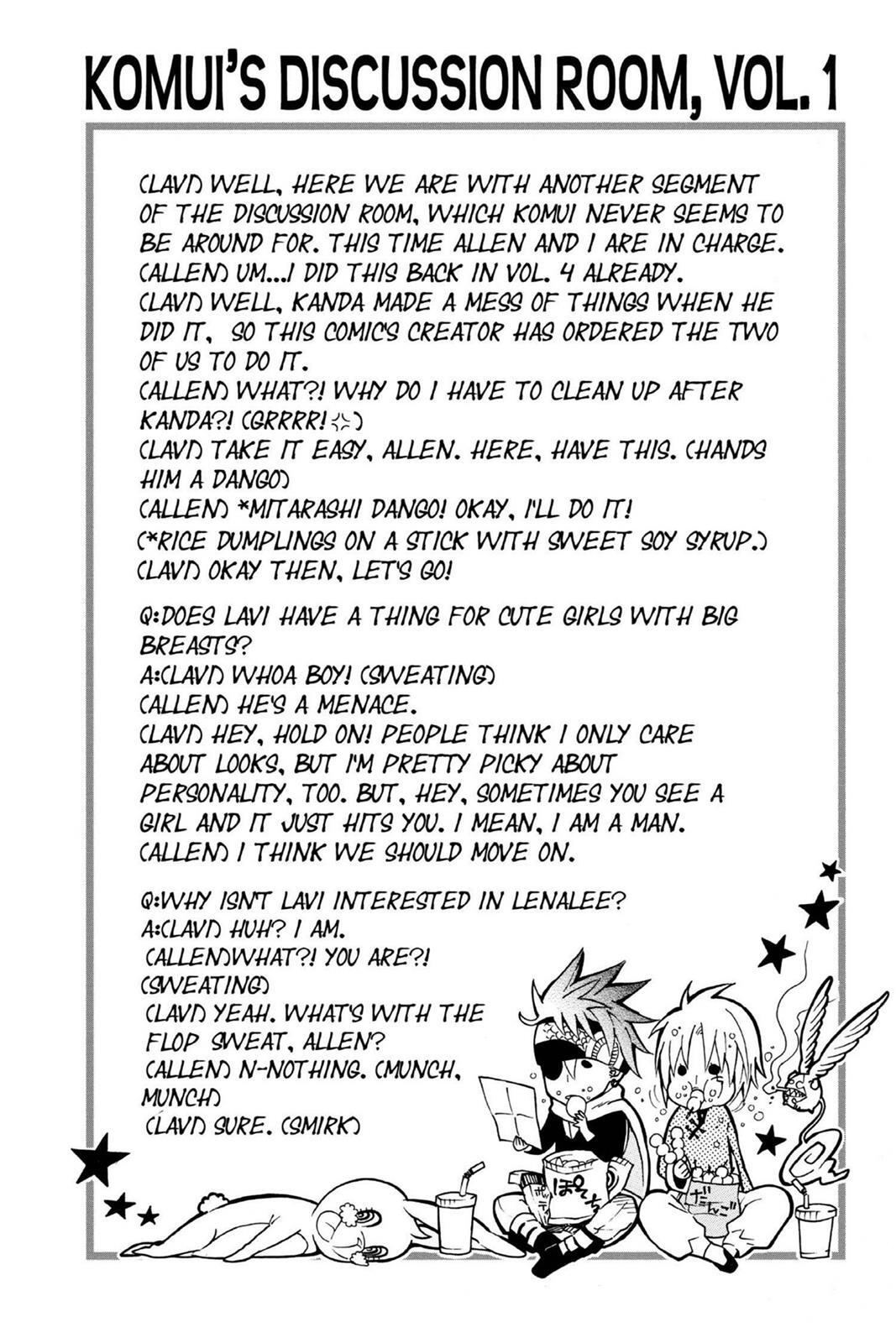 Read D.Gray-man Manga Online