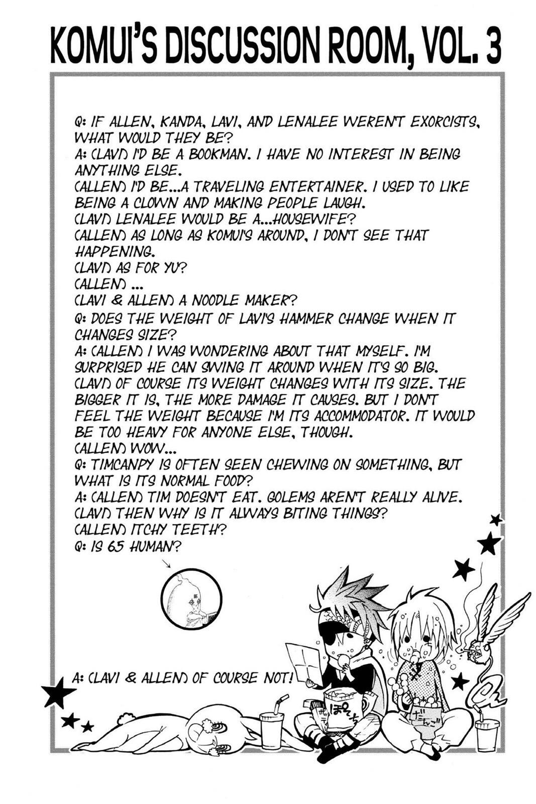 Read D.Gray-man Manga Online