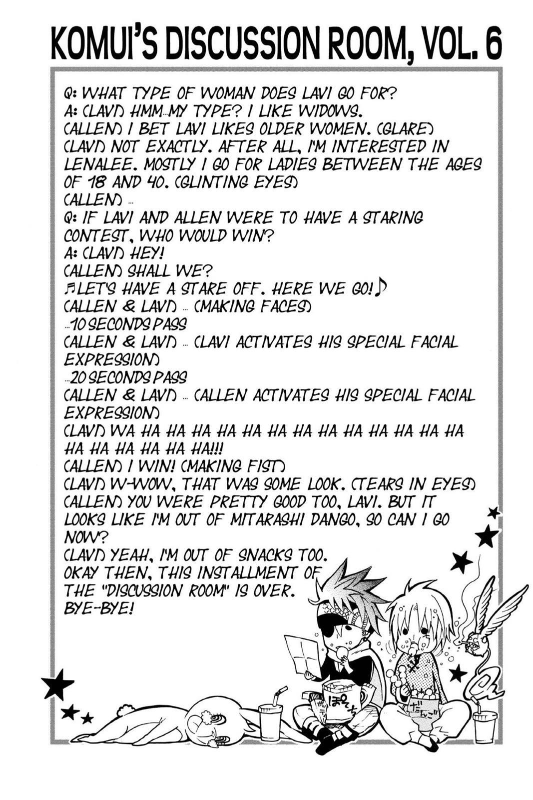 Read D.Gray-man Manga Online