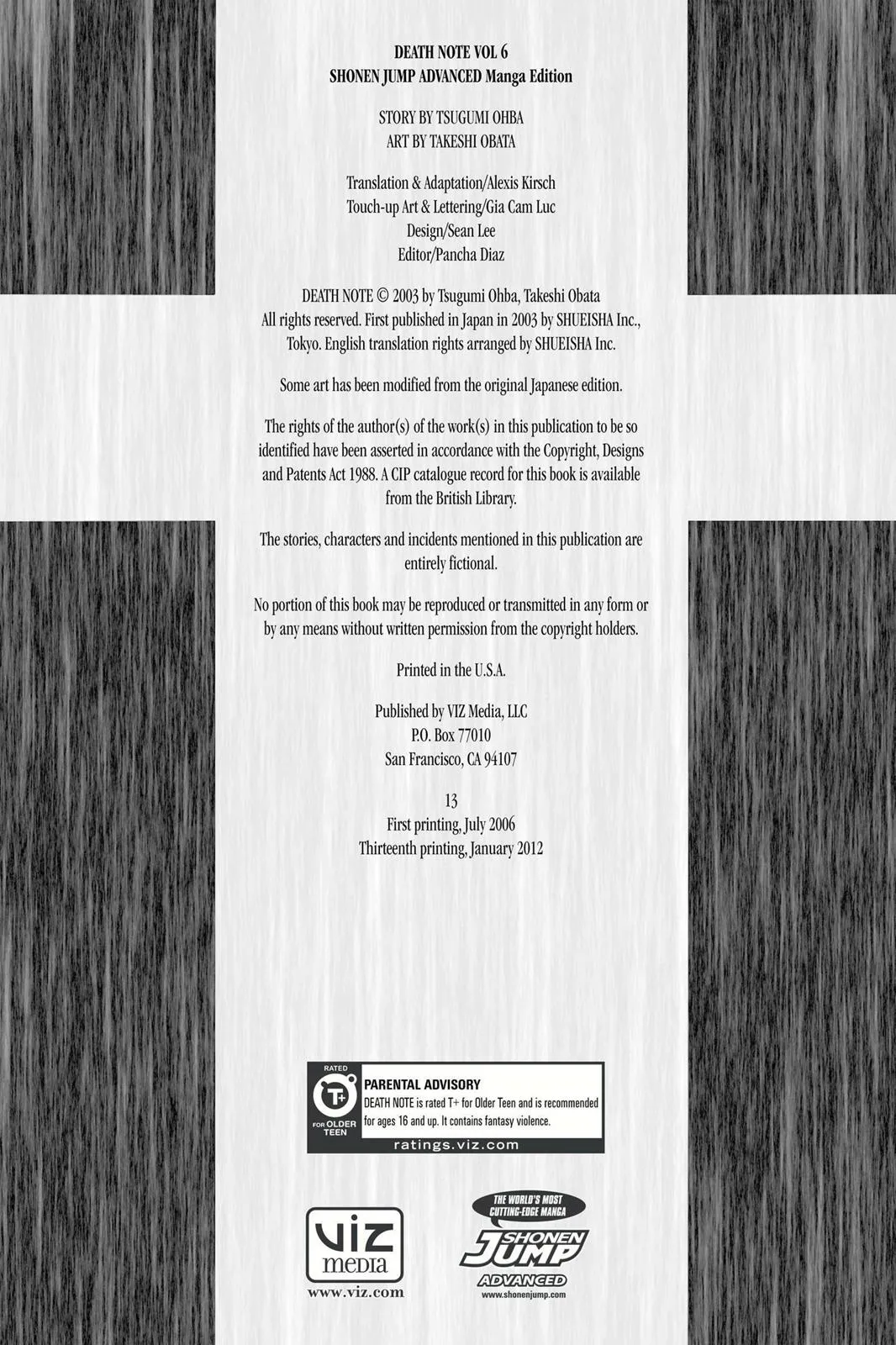 Read Death Note Manga Online