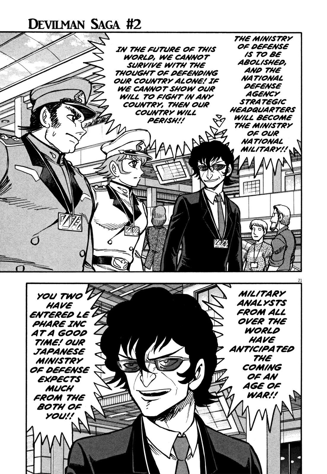 Read Devilman Saga Manga Online