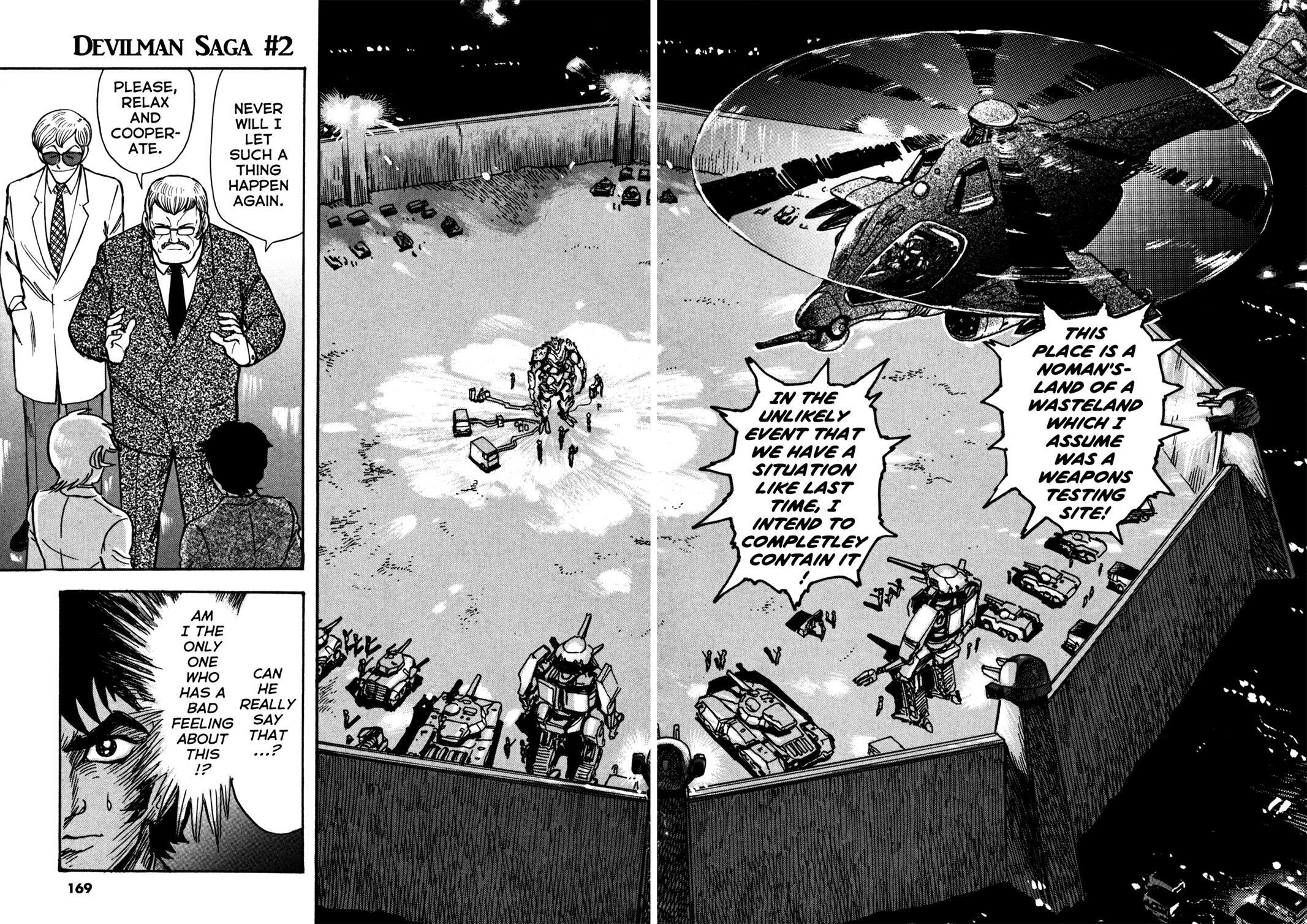 Read Devilman Saga Manga Online