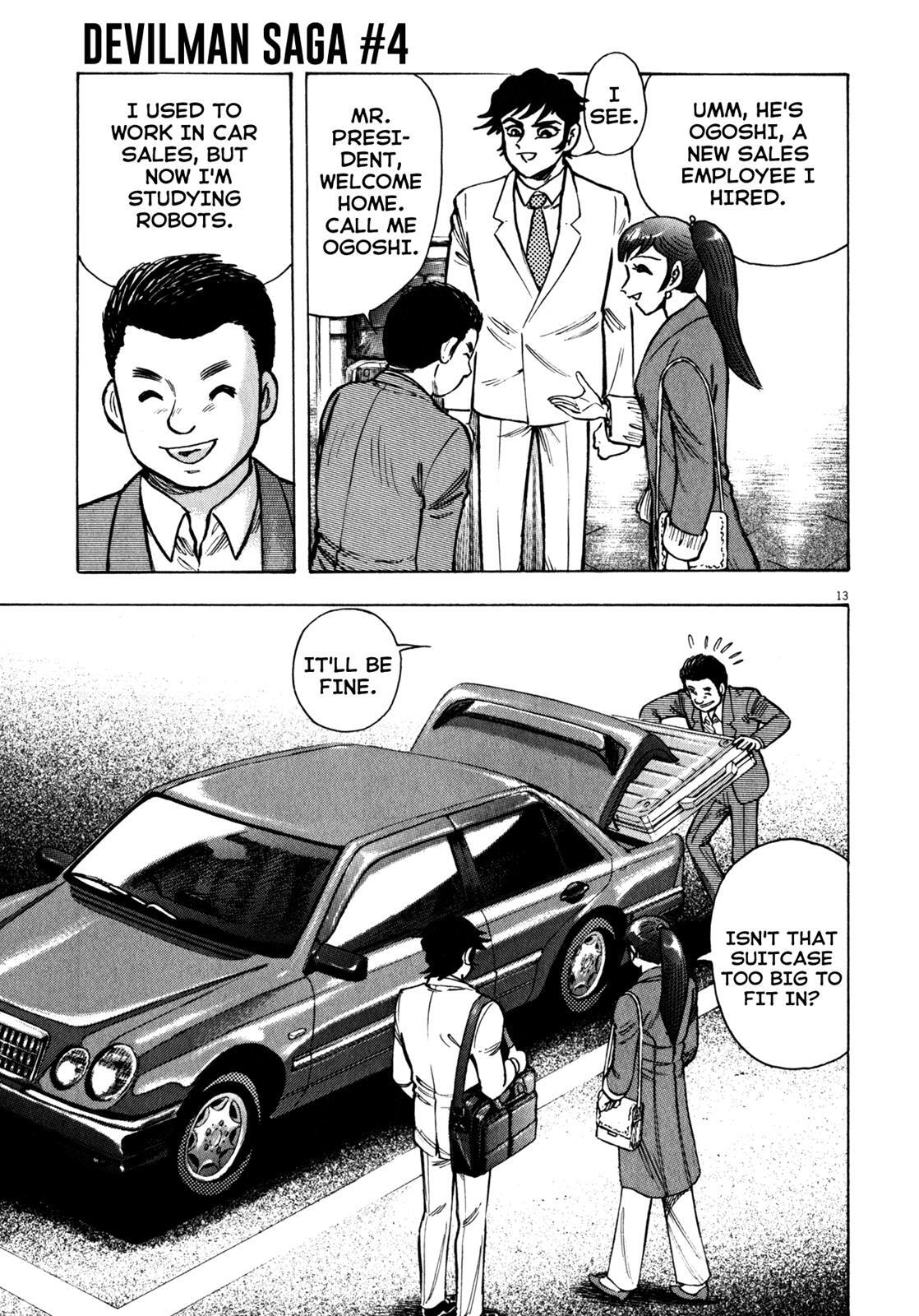 Read Devilman Saga Manga Online