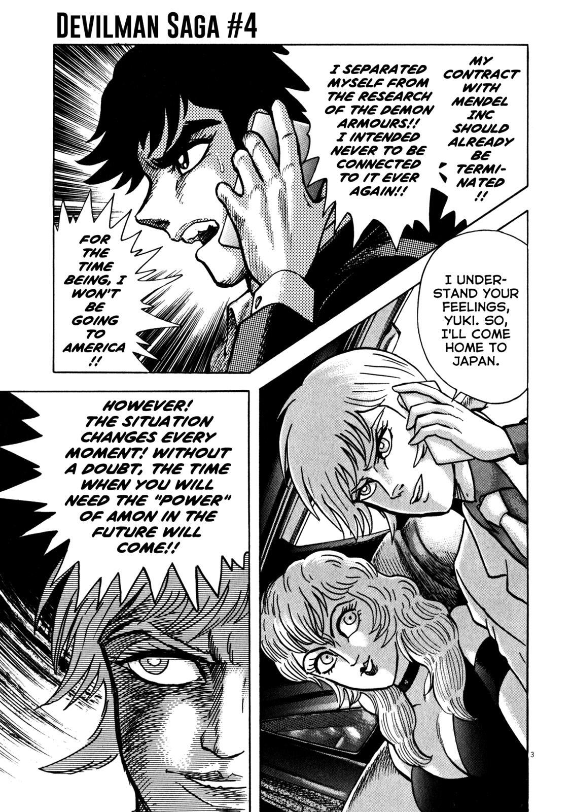 Read Devilman Saga Manga Online
