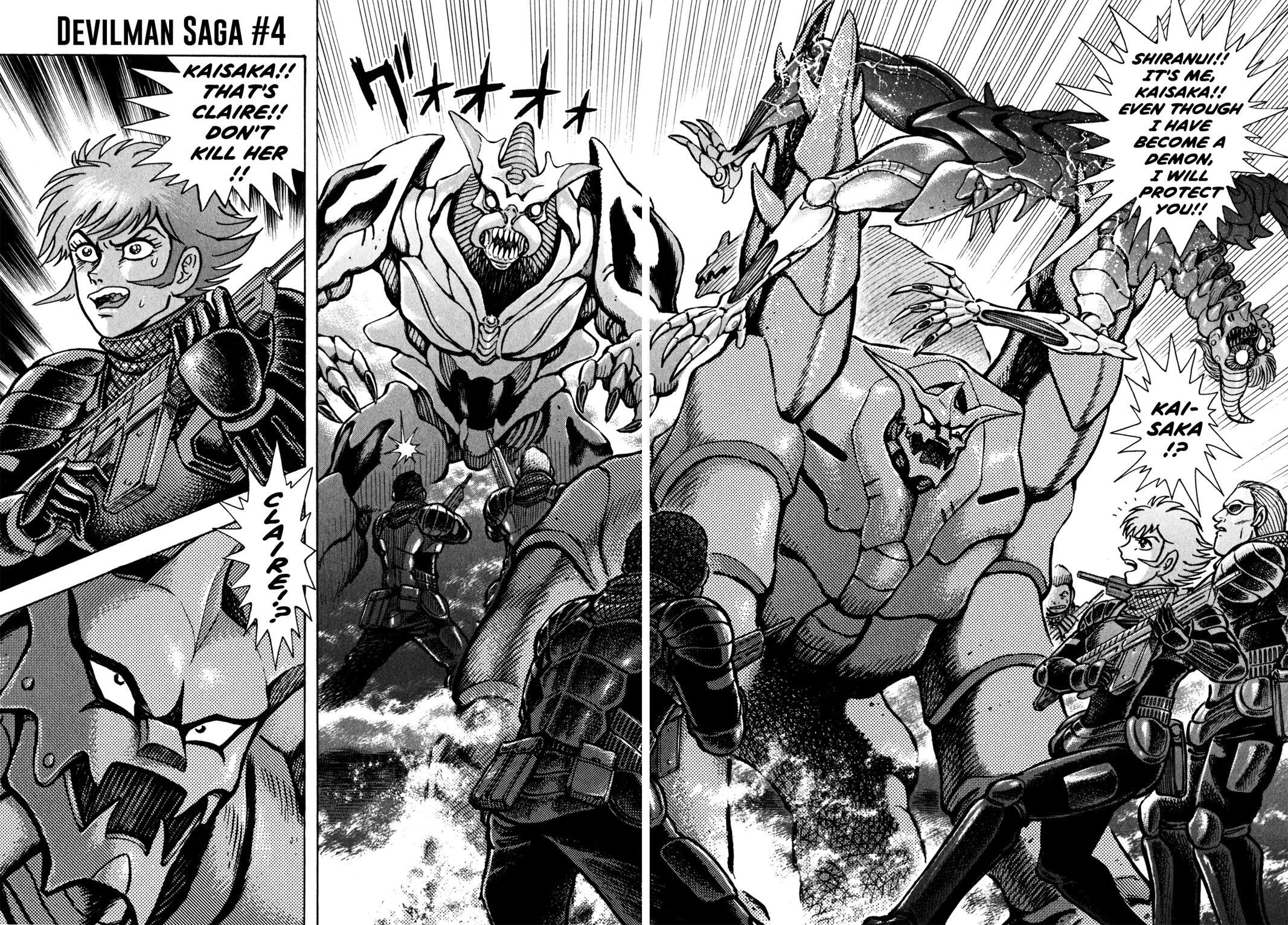 Read Devilman Saga Manga Online