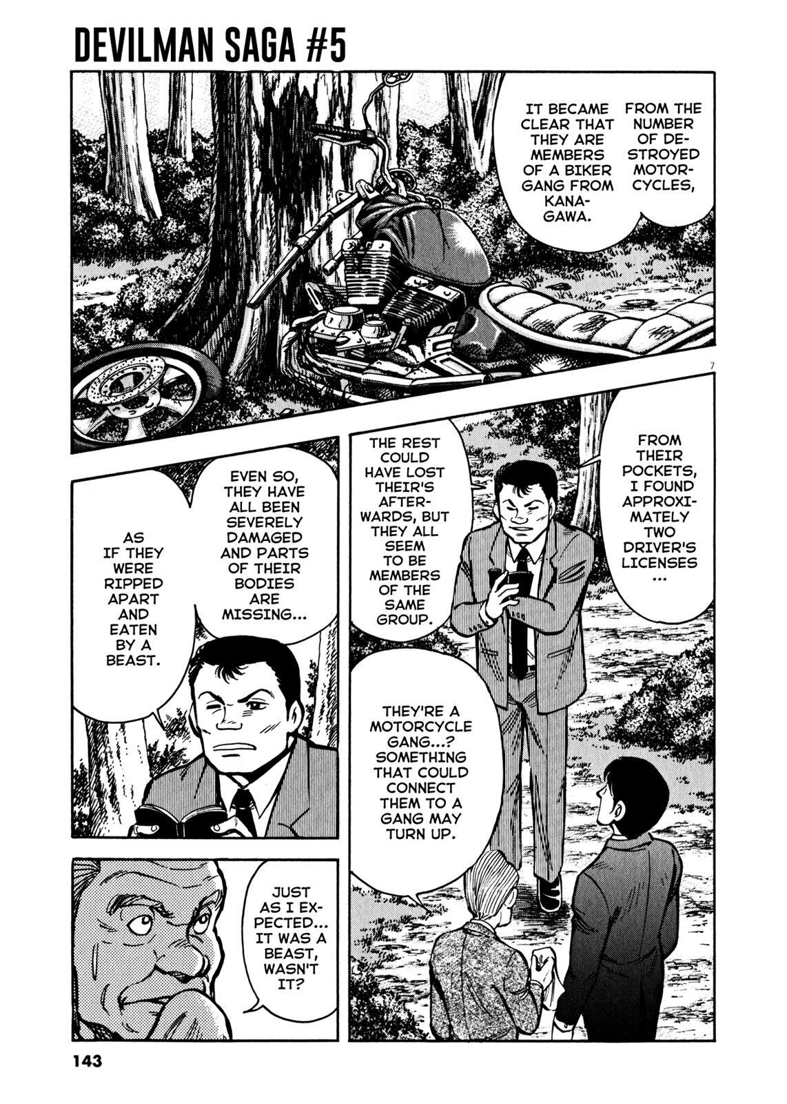 Read Devilman Saga Manga Online