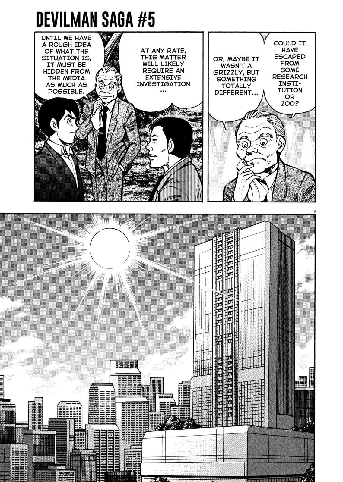 Read Devilman Saga Manga Online