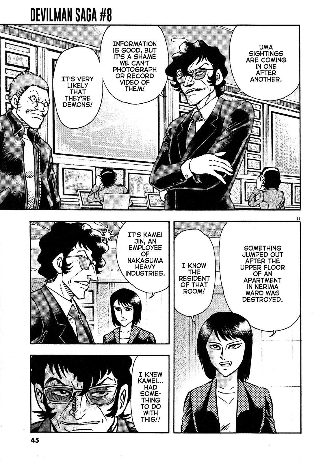 Read Devilman Saga Manga Online