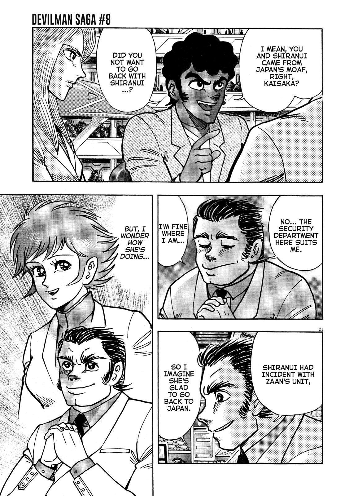 Read Devilman Saga Manga Online