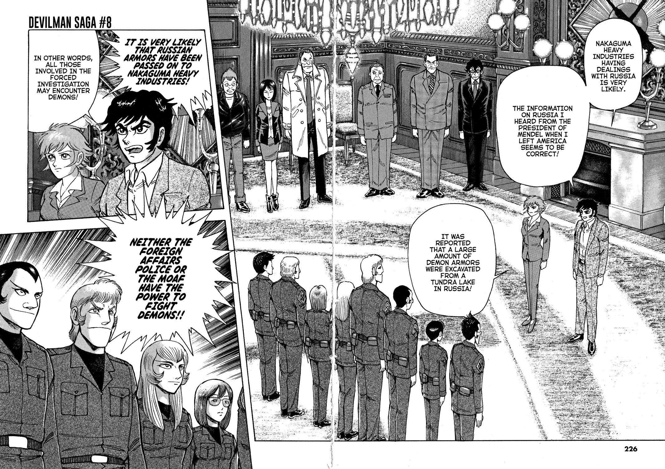 Read Devilman Saga Manga Online