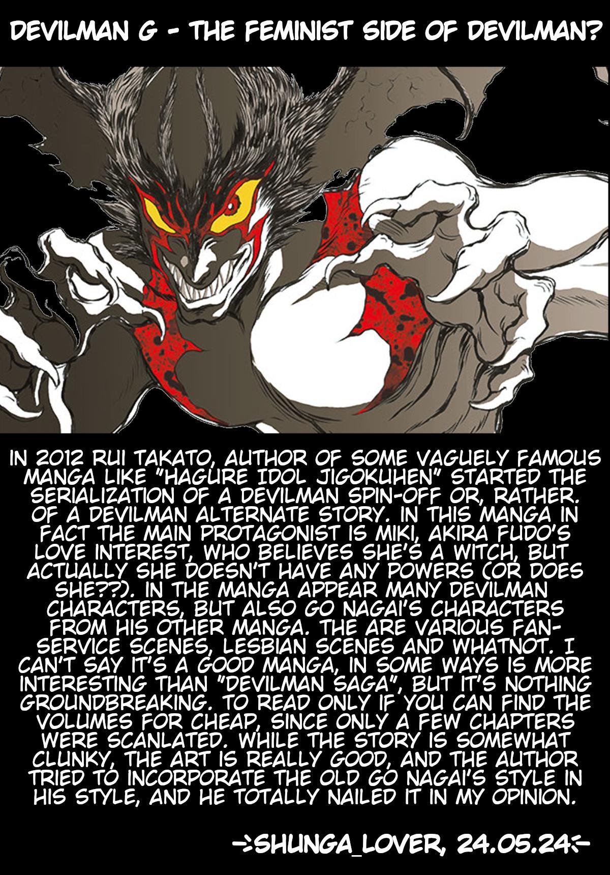 Read Devilman Saga Manga Online