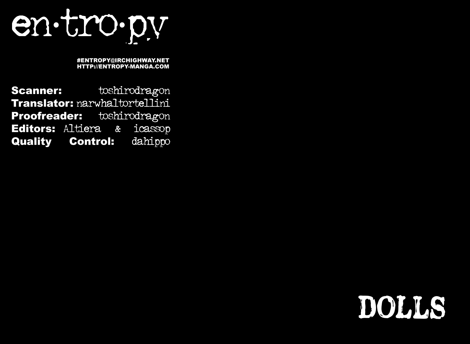 Read Dolls Manga Online