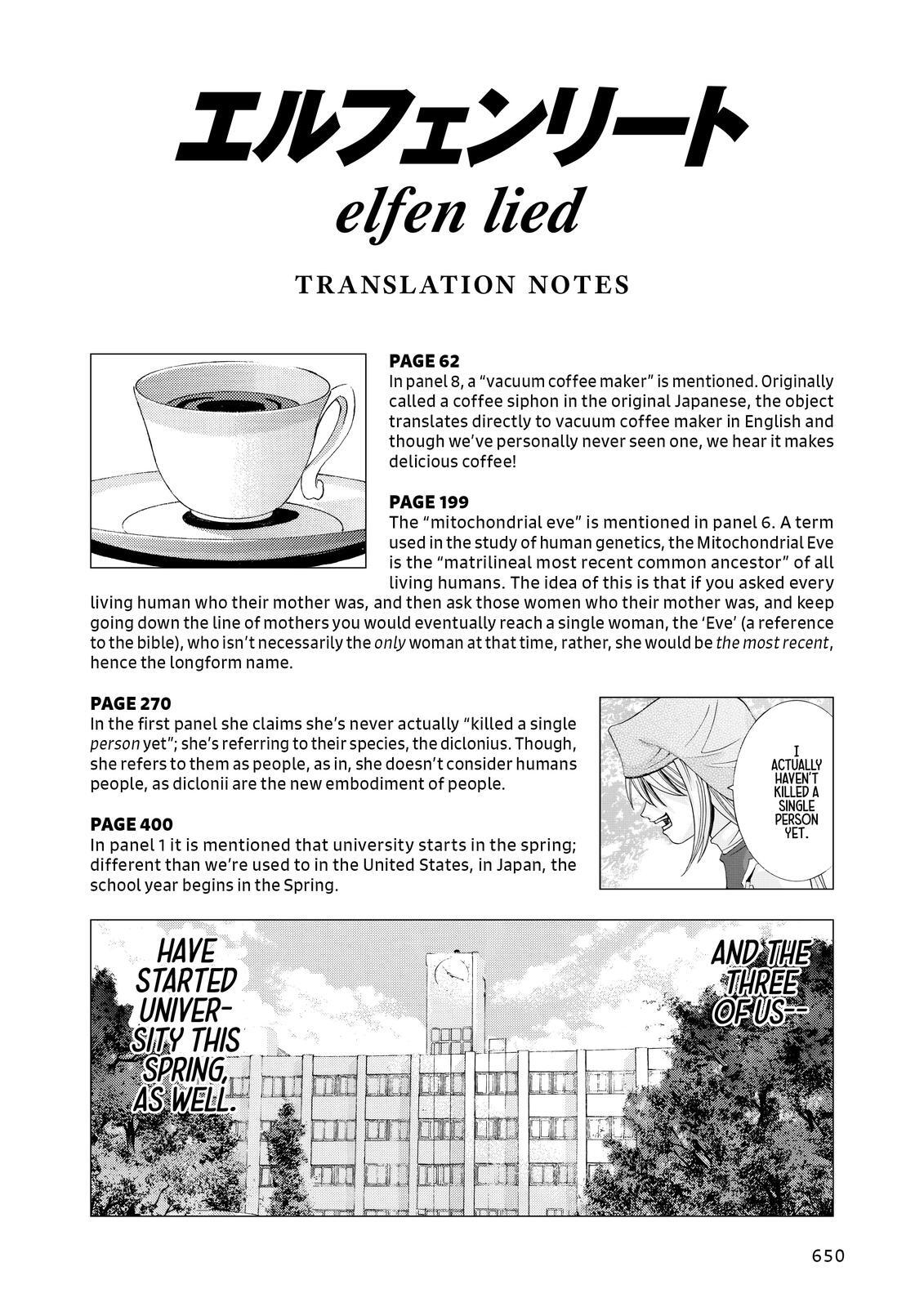 Read Elfen Lied Manga Online
