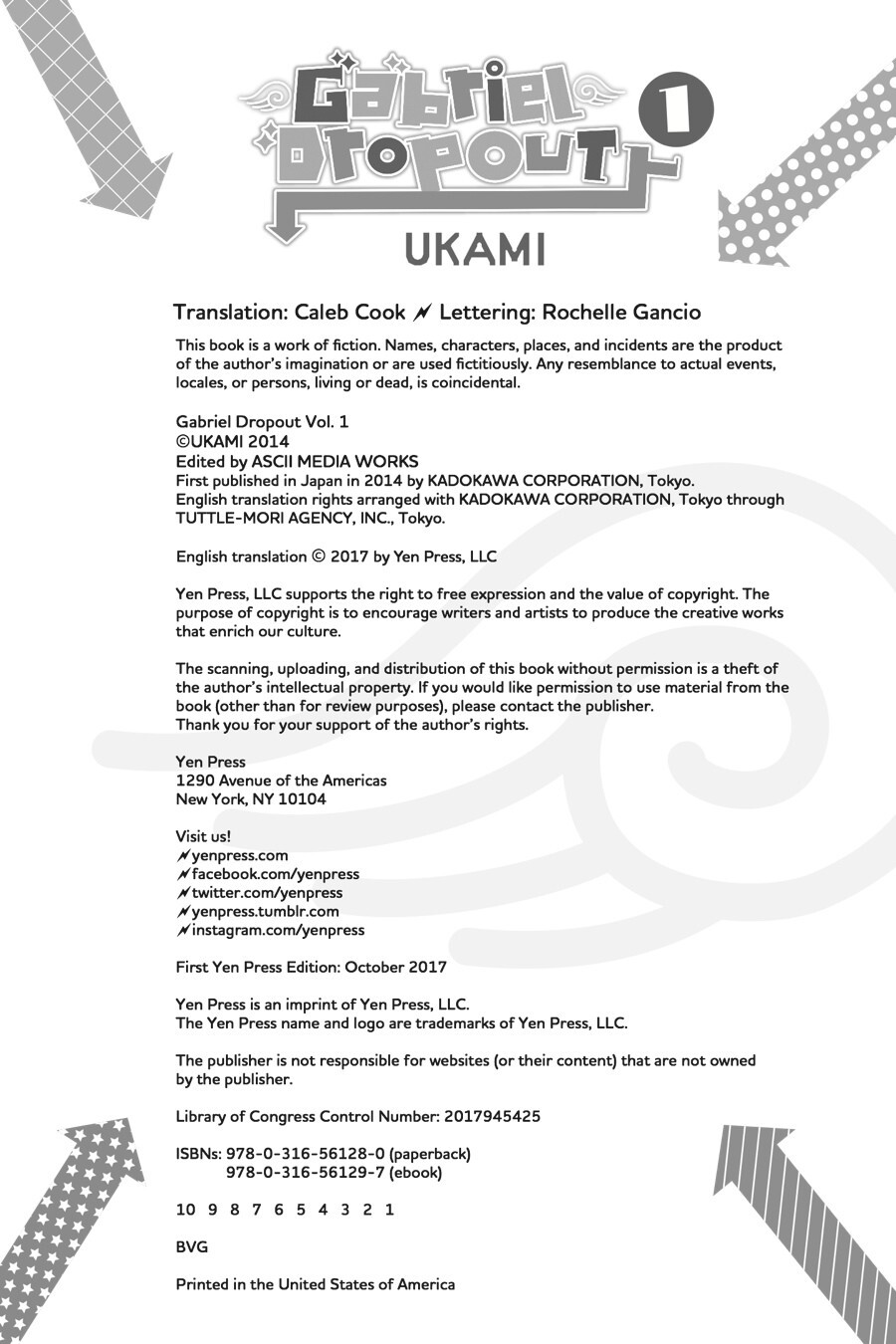 Read Gabriel DropOut Manga Online