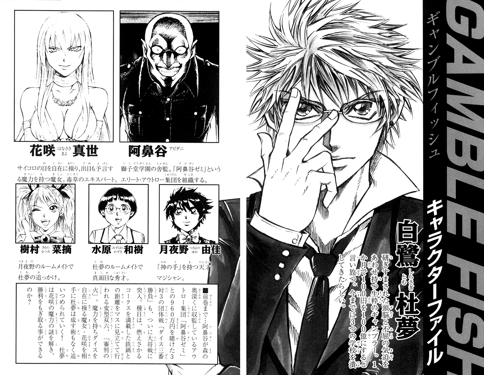 Read Gamble Fish Manga Online