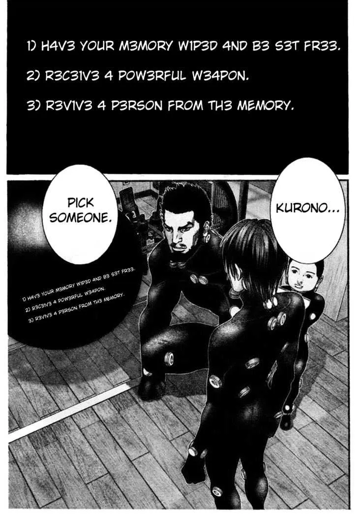 Read Gantz Manga Online