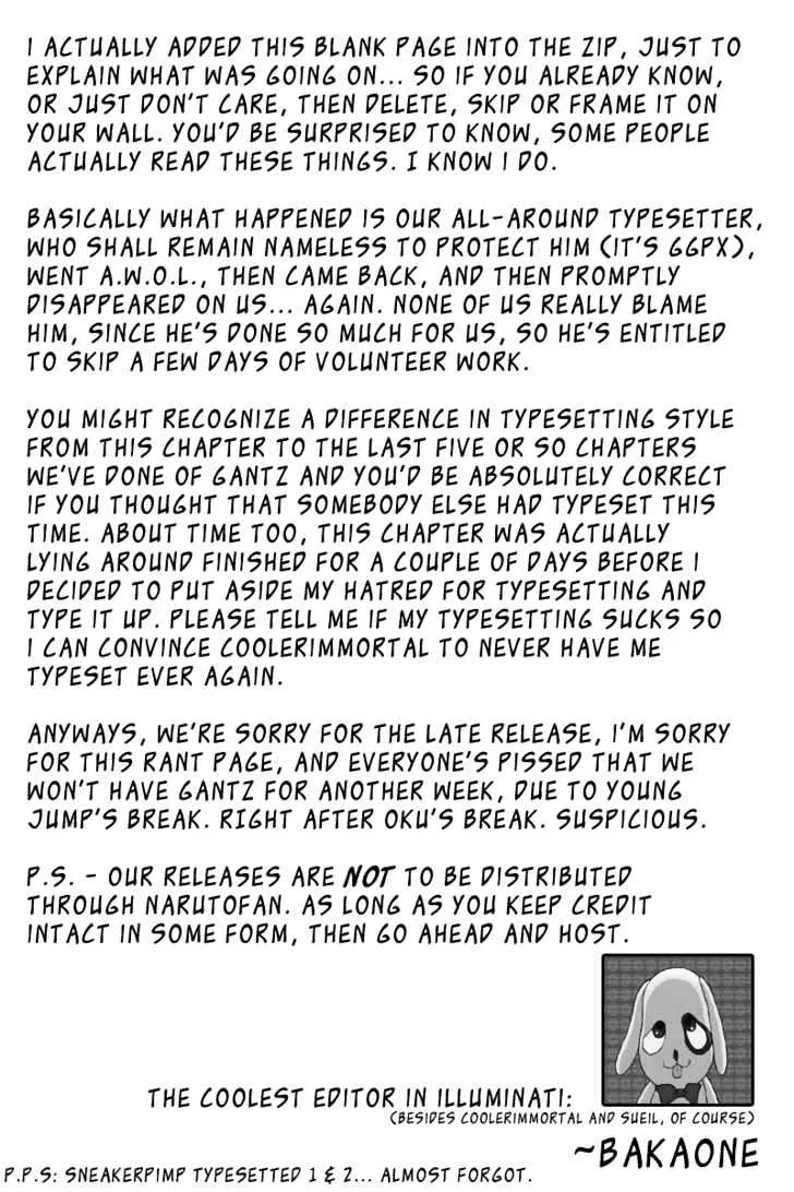 Read Gantz Manga Online