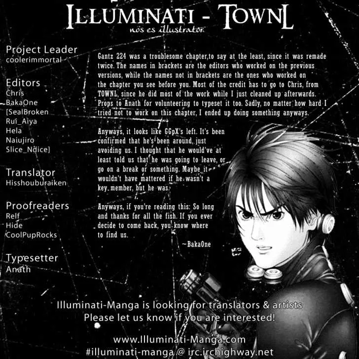 Read Gantz Manga Online