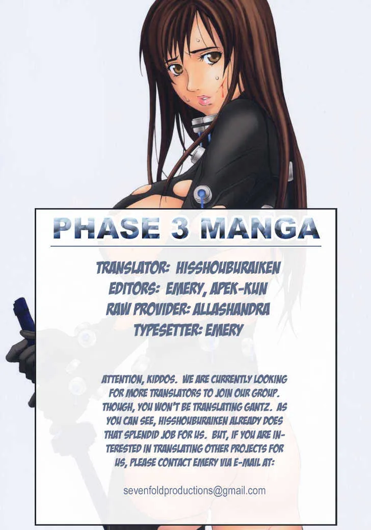 Read Gantz Manga Online