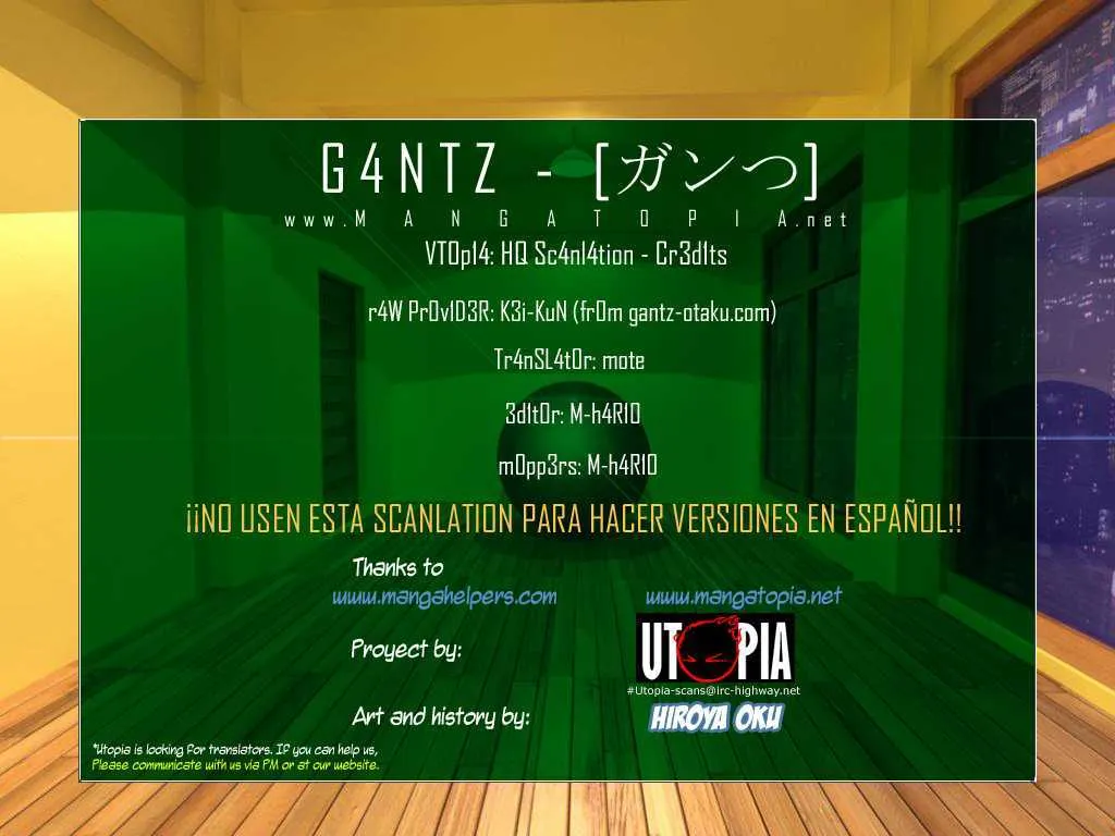 Read Gantz Manga Online