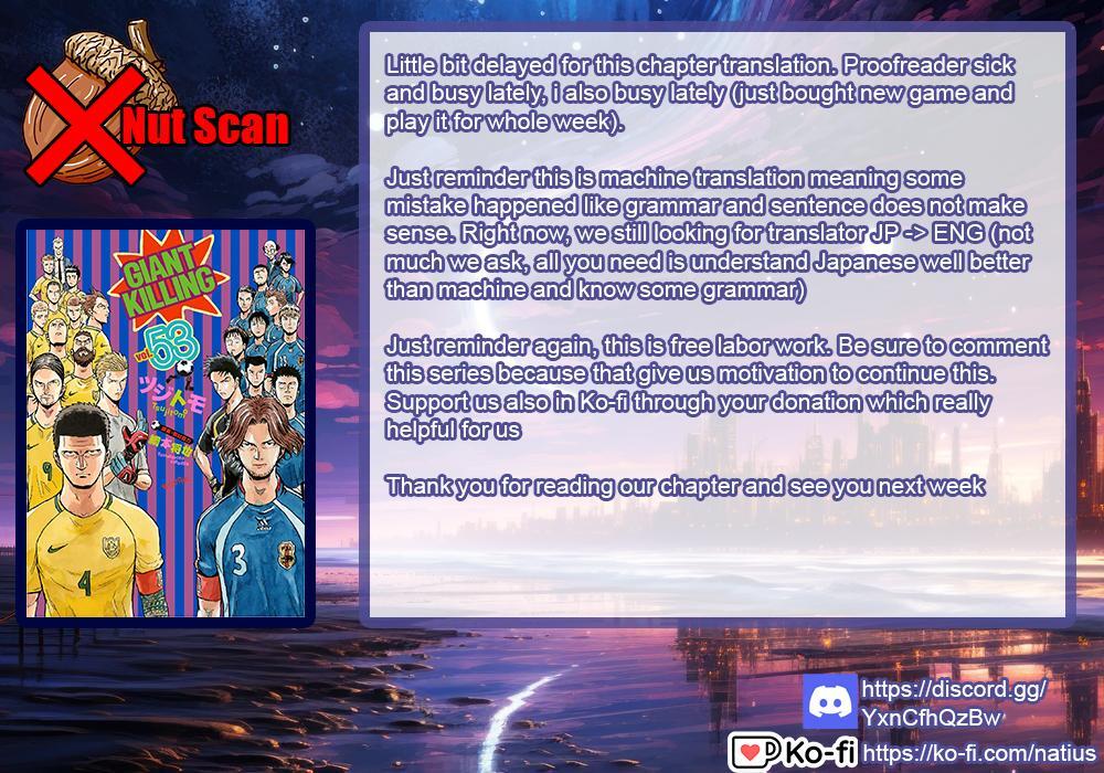 Read Giant Killing Manga Online