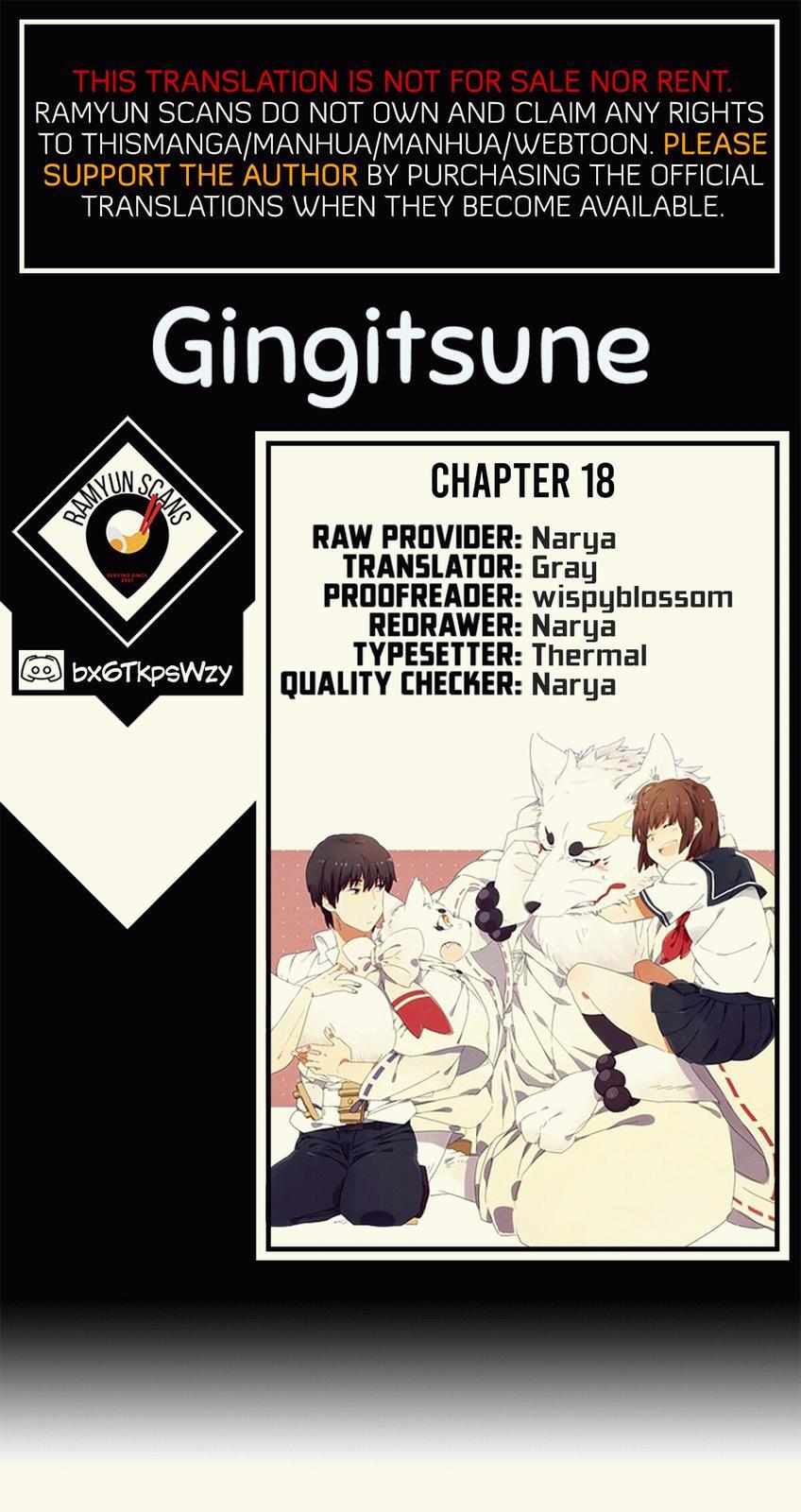 Read Gingitsune Manga Online
