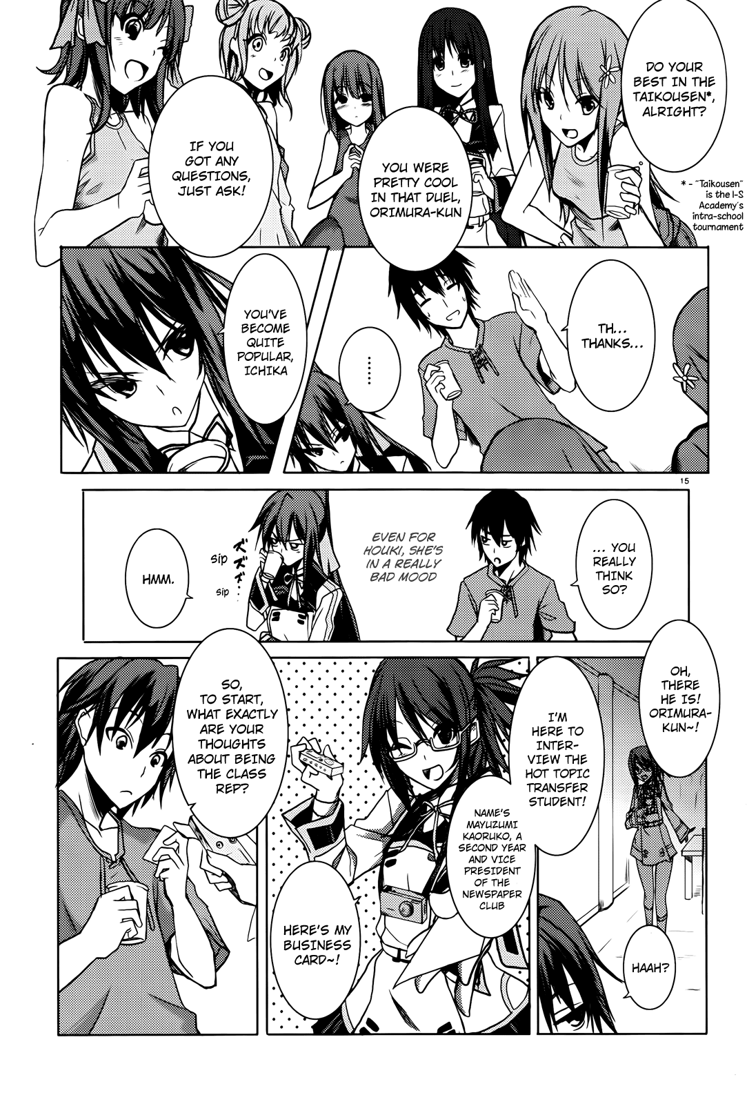 Read Infinite Stratos Manga Online