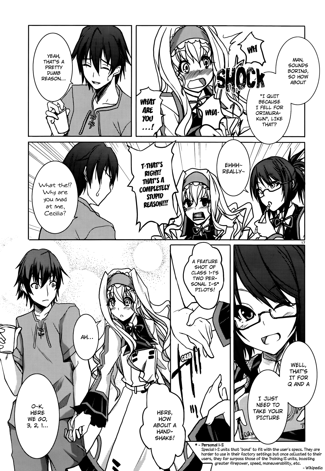 Read Infinite Stratos Manga Online