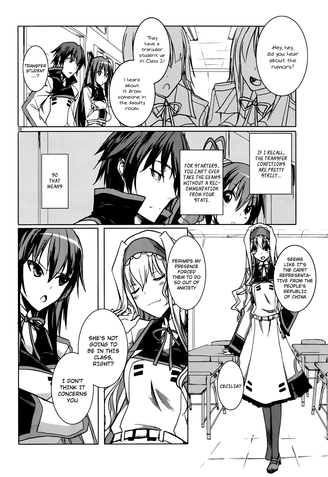 Read Infinite Stratos Manga Online
