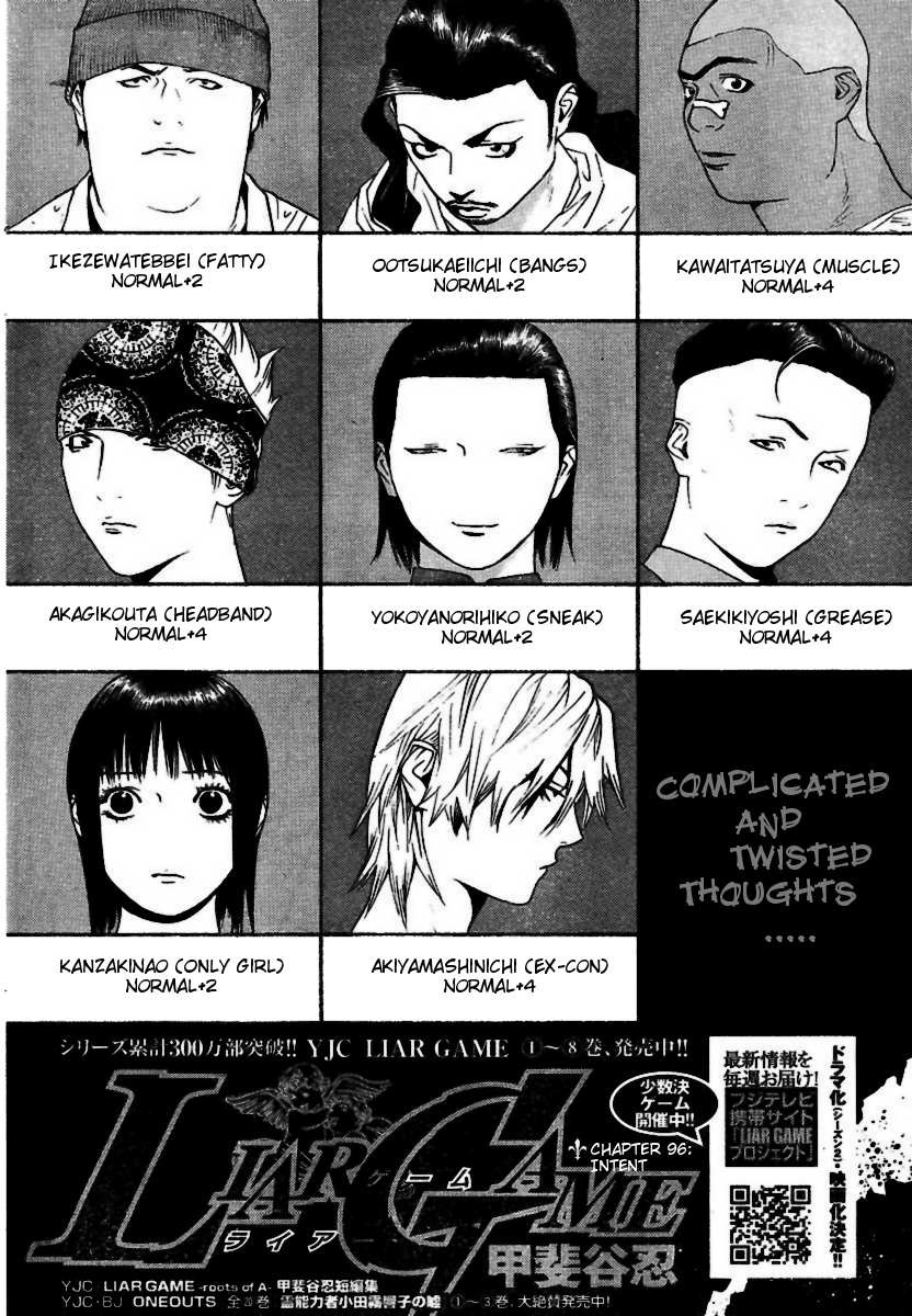 Read Liar Game Manga Online