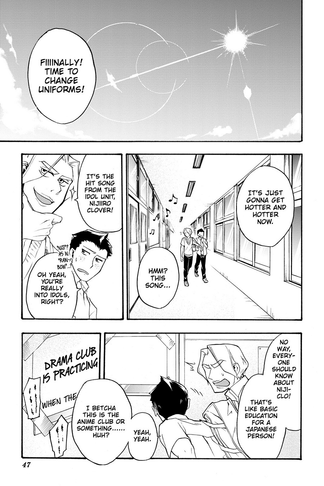 Read Now Playing Manga Online