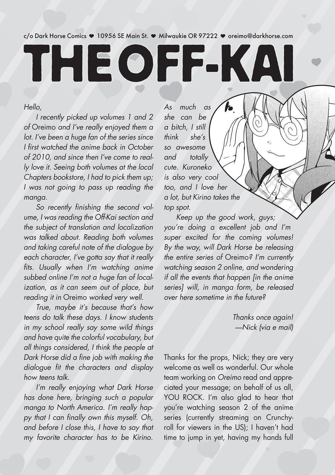 Read Oreimo Manga Online