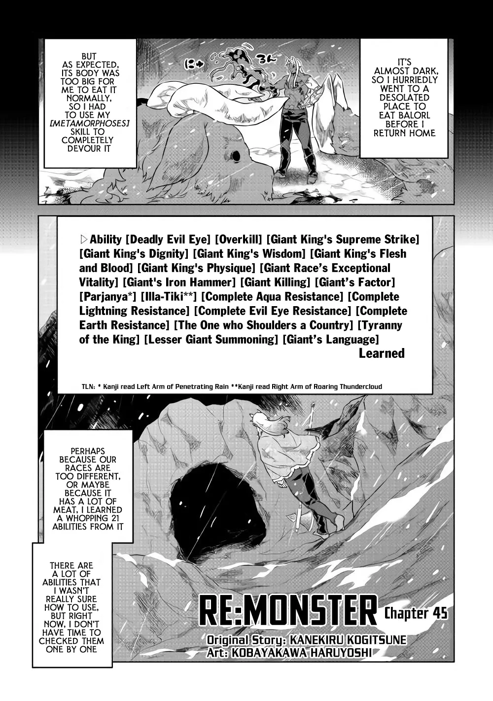 Read Re monster Manga Online